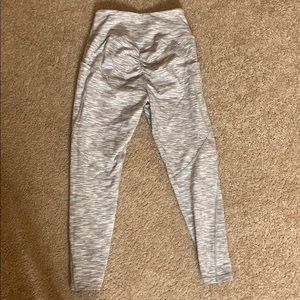 Grey Booty Scrunch Leggings